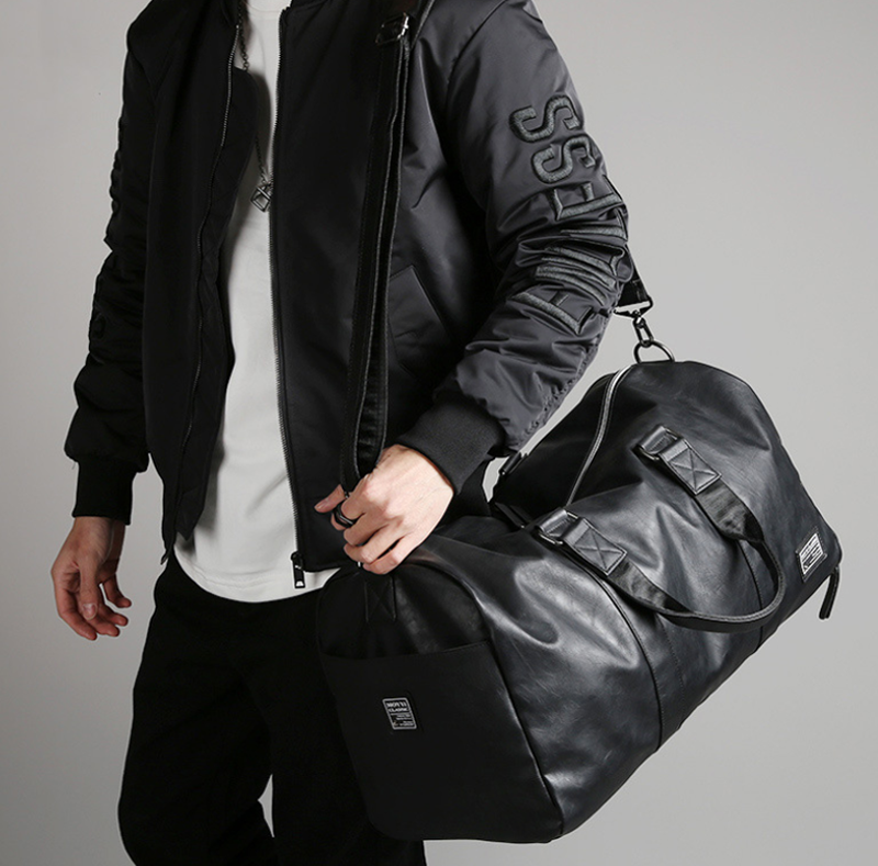 large black bag